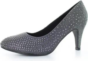 White Lady 823 Glitter Strass Pumps