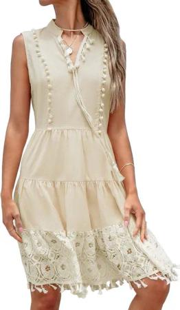 Cupshe Minikleid aus Spitze mit Bommeln