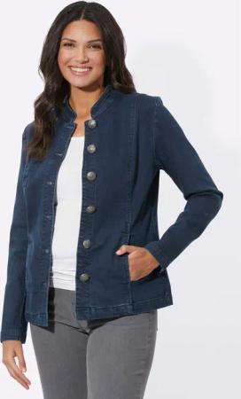 Sieh an! Blusenblazer Jeansblazer