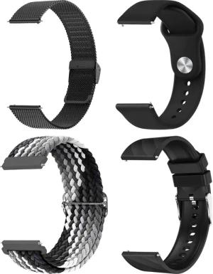 BRAIDOL Armband Smartwatch-Armband 22mm Uhrenarmband für