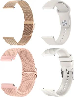 BRAIDOL Armband Smartwatch-Armband 22mm Uhrenarmband für