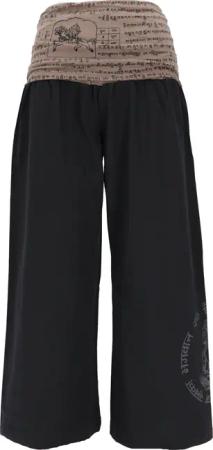 Guru-Shop Relaxhose Weite Marlenehose, Buddha Wellnesshose,..