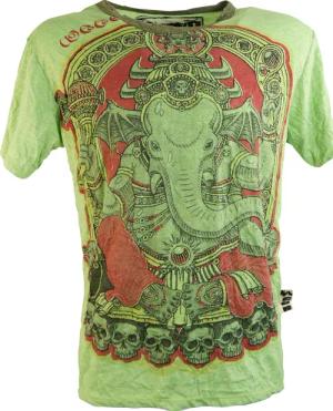 Guru-Shop T-Shirt Weed T-Shirt - Ganesh
