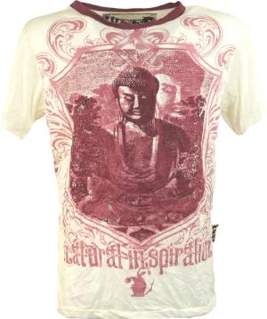 Guru-Shop T-Shirt Weed T-Shirt - Buddha
