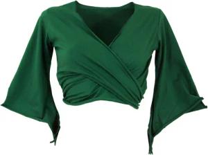 Guru-Shop T-Shirt Elfen Top, Top Goa-chic,