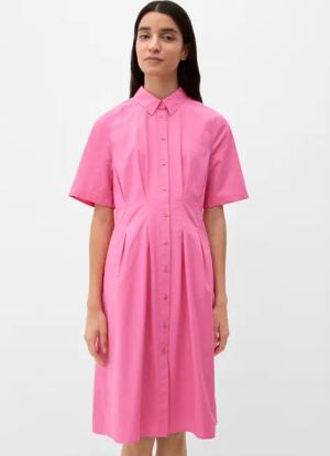 s.Oliver Minikleid Kleid mit Kellerfalten