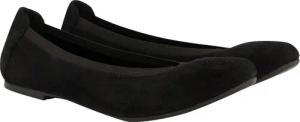 Ulla Popken Leder-Ballerinas Veloursleder elastischer Einstieg