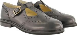 Ulla Popken Leder-Slipper Cut-Outs Lederfutter Weite