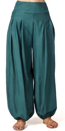 Guru-Shop Relaxhose Boho Pluderhose, Muckhose, Haremshose