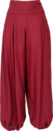 Guru-Shop Relaxhose Boho Pluderhose, Muckhose, Haremshose
