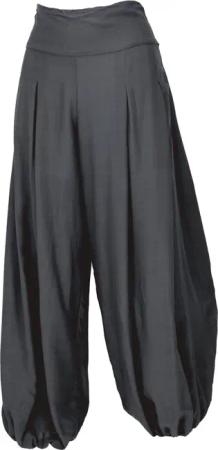 Guru-Shop Relaxhose Boho Pluderhose, Muckhose, Haremshose