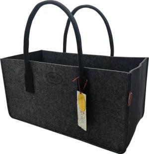 RAIKOU Einkaufsshopper Filztasche Kaminholztasche Spielzeugaufbewahrung 5 mm