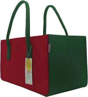 RAIKOU Einkaufsshopper Filztasche Kaminholztasche Spielzeugaufbewahrung 5 mm