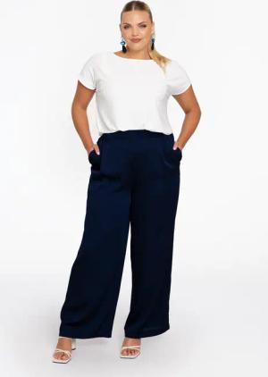YOEK Bootcuthose Damen Hose mit Druck