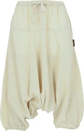 Guru-Shop Relaxhose Aladinhose, Pluderhose, Shorts 7/8