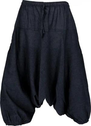 Guru-Shop Relaxhose Aladinhose, Pluderhose, Shorts 7/8