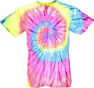 Guru-Shop T-Shirt Batik T Shirt, Herren