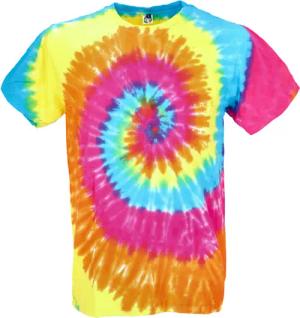 Guru-Shop T-Shirt Batik T Shirt, Herren
