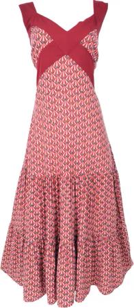 Guru-Shop Midikleid Boho Sommerkleid, Maxikleid, langes