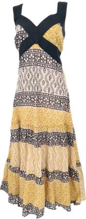 Guru-Shop Midikleid Boho Sommerkleid, Maxikleid, Strandkleid