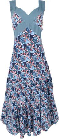Guru-Shop Midikleid Boho Sommerkleid, Maxikleid, langes