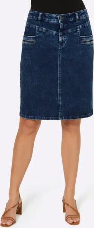 heine A-Linien-Rock Jeans-Rock