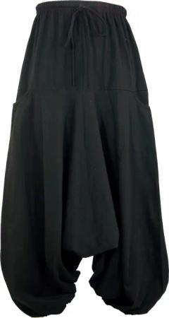 Guru-Shop Relaxhose Haremshose Pluderhose, Unisex Pumphose,..