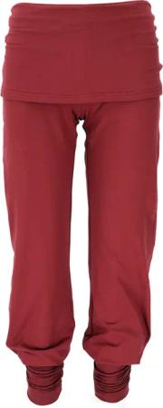 Guru-Shop Relaxhose Yoga-Hose mit Minirock in