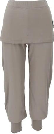 Guru-Shop Relaxhose Yoga-Hose mit Minirock in