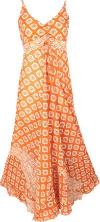 Guru-Shop Midikleid Luftiges Maxikleid, Boho Sommerkleid,..