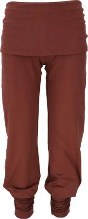 Guru-Shop Relaxhose Yoga-Hose mit Minirock in