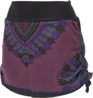 Guru-Shop Minirock Minirock, Dashiki Yogarock zum