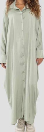 Aymasal Maxikleid Oversized Hemdkleid LATIFA Hemdblusenkleid