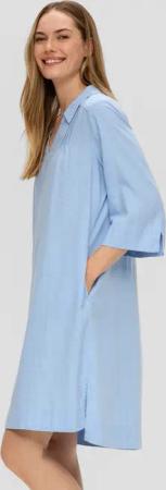 s.Oliver Minikleid Kurzes Leinenkleid