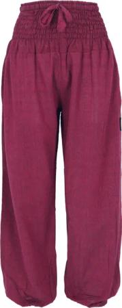 Guru-Shop Relaxhose Muckhose, Aladinhose mit breitem