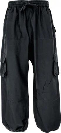 Guru-Shop Relaxhose Goahose, Herren Yoga Hose,