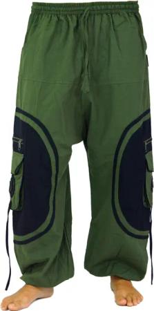 Guru-Shop Relaxhose Goahose, Herren Yoga Hose,