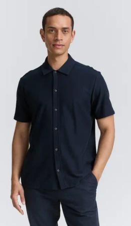 TOM TAILOR Kurzarmhemd Regular Fit Kurzarmhemd
