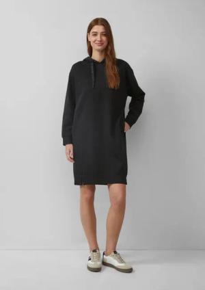 s.Oliver Minikleid Sweatkleid mit seitlichen Eingrifftaschen