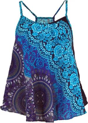 Guru-Shop T-Shirt Boho Trägertop, Sommertop, Damentop,