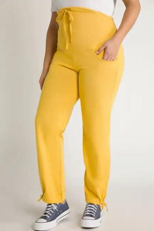 Ulla Popken Dehnbund-Hose Bellieva-Sweatpants breiter Bund