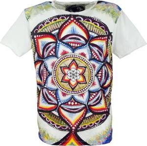 Guru-Shop T-Shirt Mirror T-Shirt - Mandala