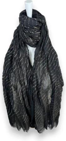 VewoTex Modeschal Damen Sommer Schal Glitzer