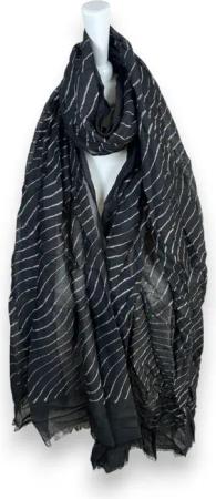 VewoTex Modeschal Damen Sommer Schal Glitzer