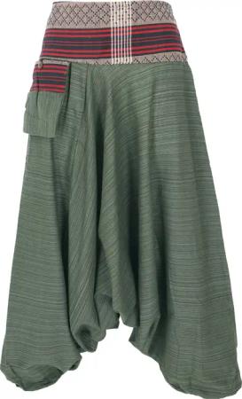 Guru-Shop Relaxhose Haremshose, Thai Pluderhose, Goahose