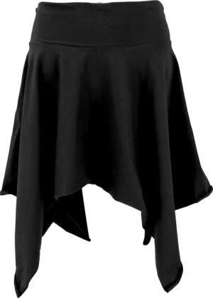 Guru-Shop Minirock Pixi Zipfelrock, Elfenrock/Top -