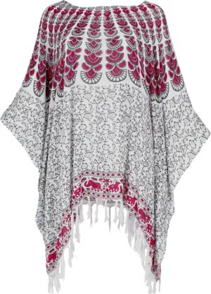 Guru-Shop Longbluse Kaftan, Ibiza-StyleTunika, Boho Bluse,