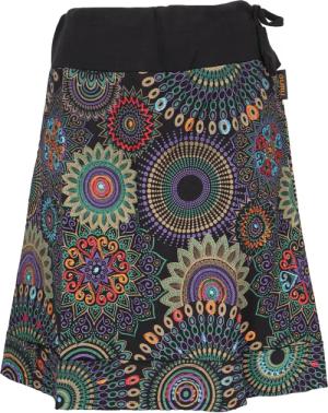 Guru-Shop Minirock Bestickter Minirock, Boho chic