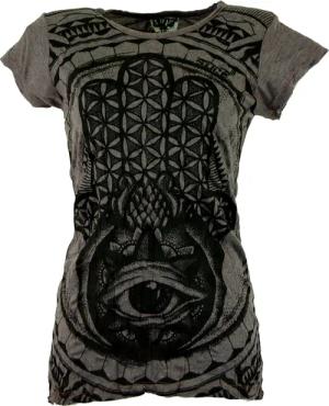 Guru-Shop T-Shirt Sure T-Shirt Fatimas Hand