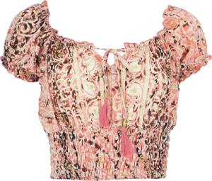 Guru-Shop Longbluse Blusentop Boho chic, Hippie
